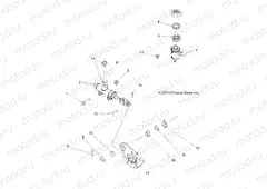BRAKES | BRAKES, BRAKE PEDAL and MASTER CYLINDER - A17SES57C1/C2/C7/CL/E1/E2/E7/EL/SET57C1/C2/E1/E2 (49ATVBRAKEFOOT11SP500)