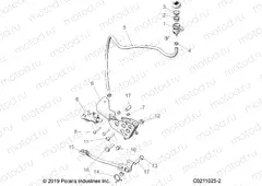 BRAKES | BRAKES, BRAKE PEDAL and MASTER CYLINDER - A20SGE95AK (C0211025-2)