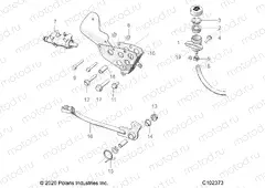 BRAKES | BRAKES, BRAKE PEDAL and MASTER CYLINDER - A20SVA85A3 (C102373)