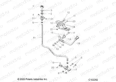 BRAKES | BRAKES, BRAKE PEDAL and MASTER CYLINDER - A20SXE95KL/KR (C102262)