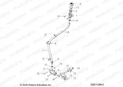 BRAKES | BRAKES, BRAKE PEDAL and MASTER CYLINDER - A23SHE57AL/AS (C0211394-2)