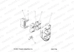 BRAKES | BRAKES, CALIPER ASM. - S23FJE9FS/9FE ALL OPTIONS (C601794)