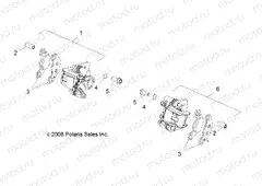 BRAKES | BRAKES, CALIPER, FRONT - R15YAV17AA/AF/BA/BF (49RGRCALIPER09RZR170)