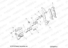 BRAKES | BRAKES, CALIPER, FRONT - Z20RA_92AC/BC/AK/BK/AR/BR/AE/BE/AH/BH/AT/BT (C0702875-2) BRAKES, CALIPER, FRONT - Z20RA_92AC/BC/AK/BK/AR/BR/AE/BE/AH/BH/AT/BT (C0702875-2)