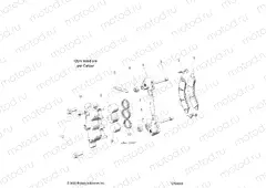 BRAKES | BRAKES, CALIPER, FRONT - Z22RME2KAG/BG/K2KAN/BN (C703033)
