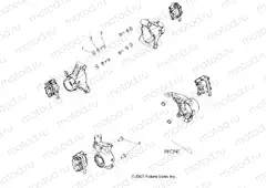 BRAKES | BRAKES, CALIPER MOUNTING - R11VH76/VY76 ALL OPTIONS (49ATVCALIPERMTG08VISTA)