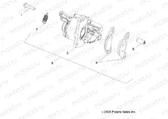BRAKES | BRAKES, CALIPER, REAR - R15YAV17AA/AF/BA/BF (49RGRCALIPERRR09RZR170)
