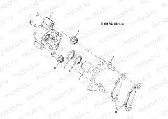 BRAKES | BRAKES, CALIPER, REAR - R23MAE57DX (9920406b10)