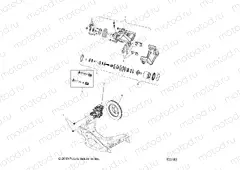 BRAKES | BRAKES, CALIPER, REAR - T20AARGB ALL OPTIONS (500183)