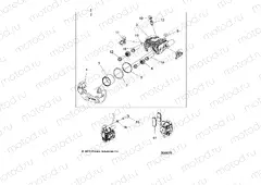 BRAKES | BRAKES, CALIPERS, FRONT - L17G2A/L16G4 ALL OPTIONS