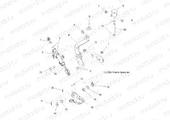 BRAKES | BRAKES, FOOT BRAKE - A09MN50ET (49ATVBRAKEFOOT09SP500TR)