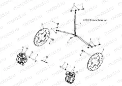 BRAKES | BRAKES, FRONT - A18YAP20A8/N8 (49ATVBRAKEFRT13PHX)