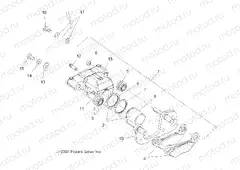 BRAKES | BRAKES, FRONT CALIPER - A09BA50FA (49ATVBRAKEFRT08SCRAM)