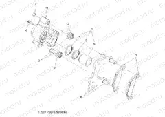 BRAKES | BRAKES, FRONT CALIPER - A15SDA57AA/LJ/E57AJ