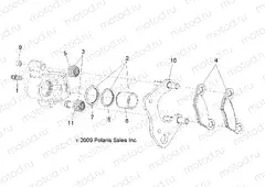 BRAKES | BRAKES, FRONT CALIPER - A18SVE95BR