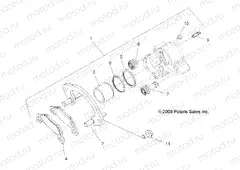 BRAKES | BRAKES, FRONT CALIPER - A18SVS95CR/ER