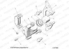 BRAKES | BRAKES, FRONT CALIPER - A20SGE95AK (C101460)