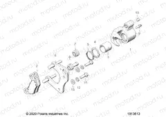 BRAKES | BRAKES, FRONT CALIPER - A22SEJ57A1/A3/A5/B1/B3/B5 (1913813)