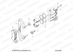 BRAKES | BRAKES, FRONT CALIPER - G20GAE99A2/A4/D99AK/AS/BK/BS (C1913061)
