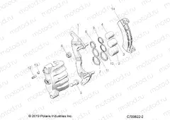 BRAKES | BRAKES, FRONT CALIPER - G20GMD99AP/AG/BP/BG (C700822-2)
