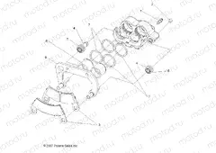 BRAKES | BRAKES, FRONT CALIPER - R09RB50AF (49RGRCALIPER08500EFI)