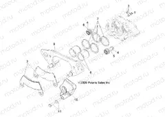 BRAKES | BRAKES, FRONT CALIPER - R13WH90DG (49RGRCALIPER10800CREW)