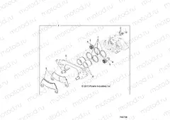BRAKES | BRAKES, FRONT CALIPER - R20CDA57A1/B1 (700736)