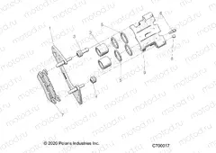 BRAKES | BRAKES, FRONT CALIPER - R21T6U99AP/AG/BP/BG (C700017)