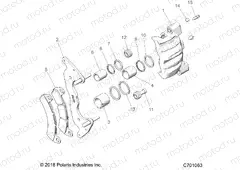 BRAKES | BRAKES, FRONT CALIPER - Z20PAE92AC/BC/F92AC/LC (C701063)