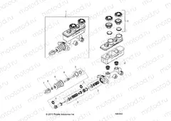 BRAKES | BRAKES, MASTER CYLINDER ASM. - T20AAGHD ALL OPTIONS (500058)