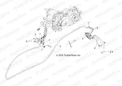 BRAKES | BRAKES, PARK BRAKE ASM. - R13TH76/7E ALL OPTIONS (49RGRBRAKEPARK10800)