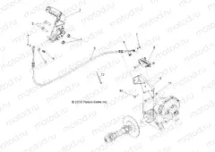 BRAKES | BRAKES, PARK BRAKE ASM. - R13WH90DG (49RGRBRAKEPARK11DCREW)