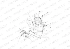 BRAKES | BRAKES, PARK BRAKE ASM. - R15RMAEGJ/GC/EJ (49RGRBRAKEPARK15EV)