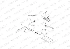 BRAKES | BRAKES, PARK BRAKE - L14U2AAEFA/VEFA/PEFA (49LEVBRAKEPARK14EM)