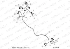 BRAKES | BRAKES, PARK BRAKE - R20RRED4F1/N1/SD4C1 (C700976)