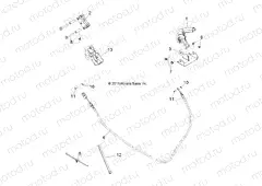 BRAKES | BRAKES, PARK BRAKE - Z15VHA57FJ (49RGRBRAKEPARK12RZR570I)