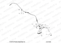 BRAKES | BRAKES, PARKING BRAKE HANDLE - A20HZB15A1/A2/B1/B2 (C101400)