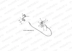 BRAKES | BRAKES, PARKING BRAKE - Z15VDE99FV (49RGRBRAKEPARK14RZR1KI)