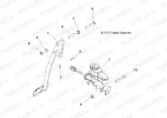 BRAKES | BRAKES, PEDAL AND MASTER CYLINDER - L15U2NAGFA/MA (49RGRBRAKEFOOT14570)