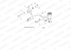 BRAKES | BRAKES, PEDAL AND MASTER CYLINDER MOUNTING - A18DCE87BB (100835)