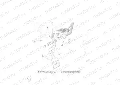 BRAKES | BRAKES, PEDAL and MASTER CYLINDER MOUNTING - R15RUA87/E87/YAA/ZAC ALL OPTIONS (1912056)