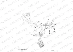 BRAKES | BRAKES, PEDAL and MASTER CYLINDER MOUNTING - R16RVAD1A1 (700978)
