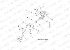 BRAKES | BRAKES, PEDAL and MASTER CYLINDER MOUNTING - R21MAAE4F4/F9 (702805)