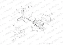 BRAKES | BRAKES, PEDAL and MASTER CYLINDER - R11VH76/VY76 ALL OPTIONS (49RGRBRAKEFOOT08VISTA)