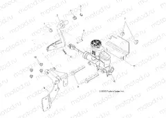 BRAKES | BRAKES, PEDAL and MASTER CYLINDER - R15RTA57AA/BA/AR/AC/EAU (49RGRBRAKEFOOT13900XP)