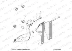 BRAKES | BRAKES, PEDAL/MOUNT/MASTER CYL - Z22RME2KAG/BG/K2KAN/BN (C0703053-1)