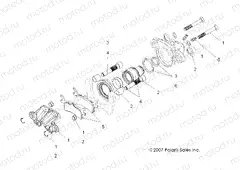 BRAKES | BRAKES, REAR CALIPER - A09BA50FA (49ATVCALIPER08SCRAM)