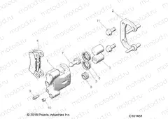 BRAKES | BRAKES, REAR CALIPER - A20SGE95AK (C101461)
