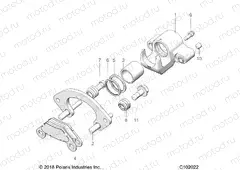 BRAKES | BRAKES, REAR CALIPER - A20SXD95A9/E95AG