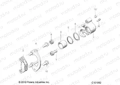 BRAKES | BRAKES, REAR CALIPER - A20SYE85AP/CAP (C101982)